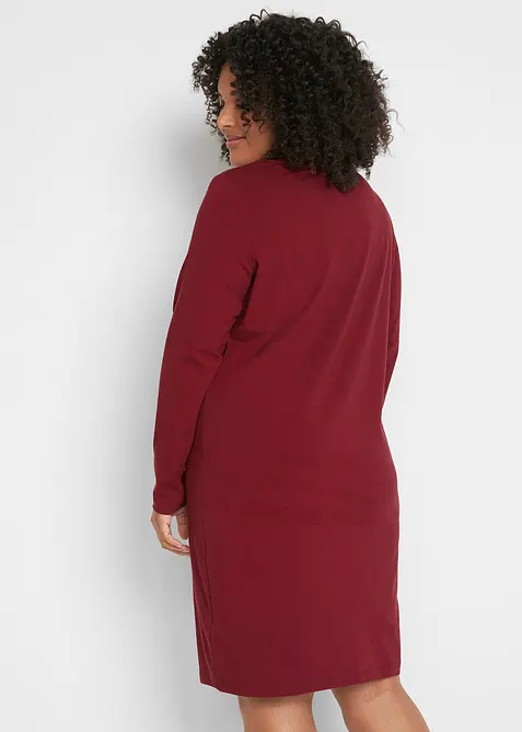 Abito in jersey aderente (pacco da 2), bonprix