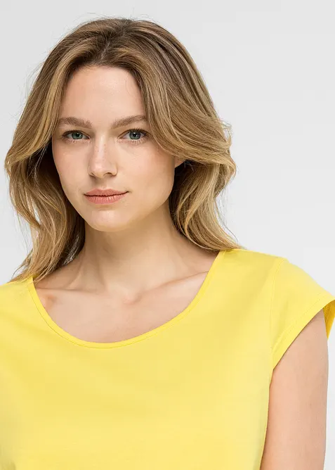 Camicia da notte corta in  puro cotone biologico, bonprix