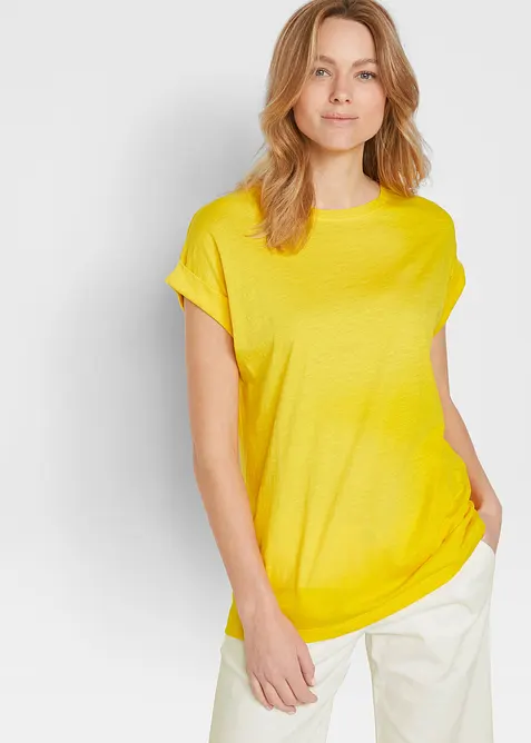 Maglia lunga in puro cotone (pacco da 2), bonprix