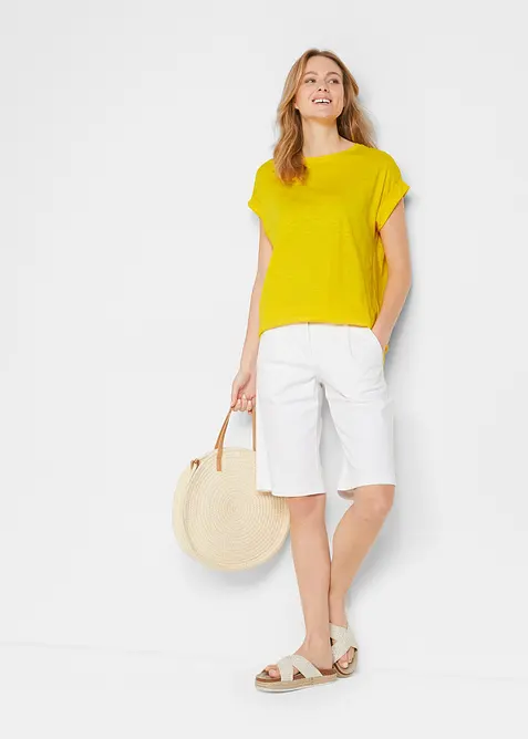 Maglia lunga in puro cotone (pacco da 2), bonprix