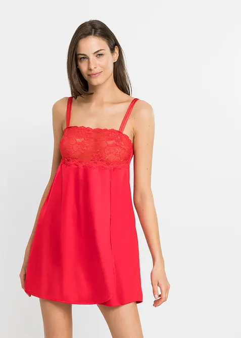 Sottoveste con effetto lucido, bonprix