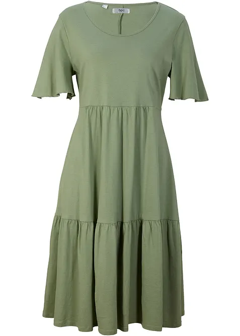 Abito in jersey di puro cotone, bonprix