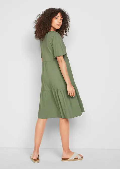 Abito in jersey di puro cotone, bonprix