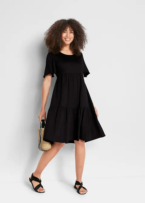 Abito in jersey di puro cotone, bonprix