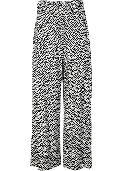Pantaloni a palazzo in misto viscosa, bonprix