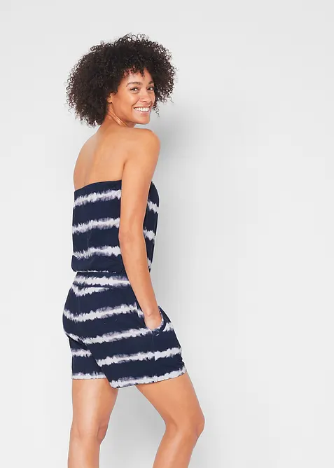 Tuta corta a fascia in puro cotone biologico, bonprix