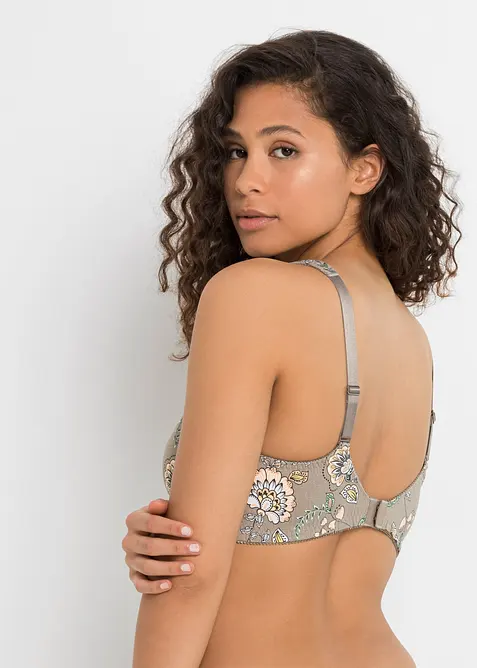 Reggiseno senza ferretto con cotone biologico (pacco da 3), bonprix