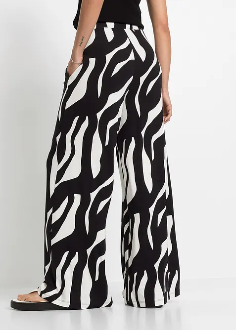 Pantaloni in morbido jersey misto viscosa, bonprix