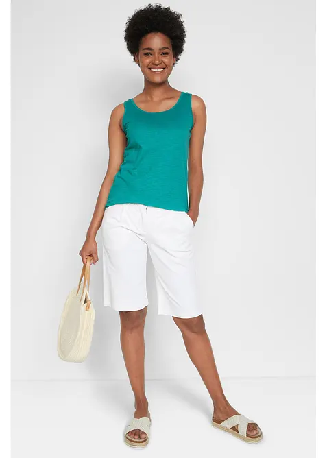 Top in jersey in puro cotone biologico, bonprix