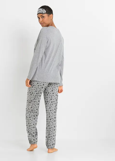 Pigiama e mascherina per dormire, bonprix