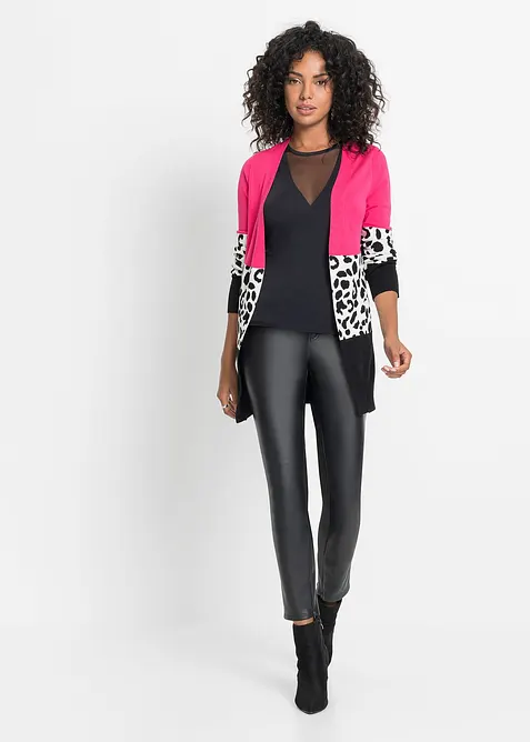 Cardigan lungo a costine, bonprix