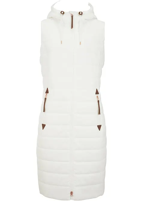 Gilet trapuntato lungo, bonprix