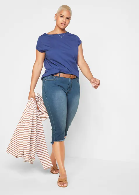 T-shirt in puro cotone, bonprix