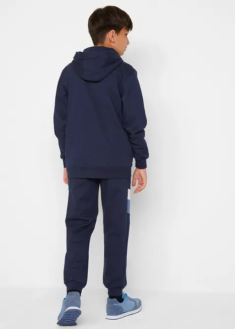 Tuta sportiva in puro cotone biologico (set 2 pezzi), bonprix