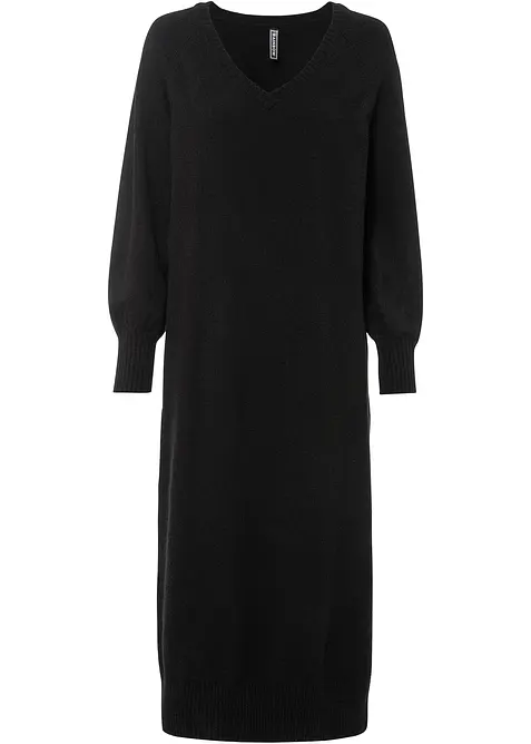 Abito midi in maglia oversize, bonprix