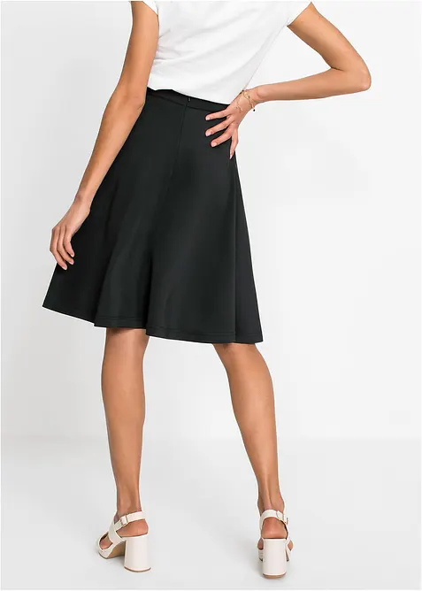 Gonna morbida effetto neoprene, bonprix