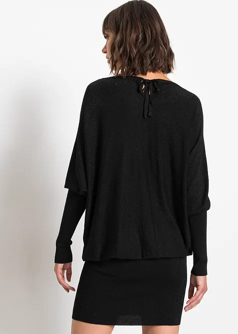 Abito fluente in maglia misto viscosa, bonprix