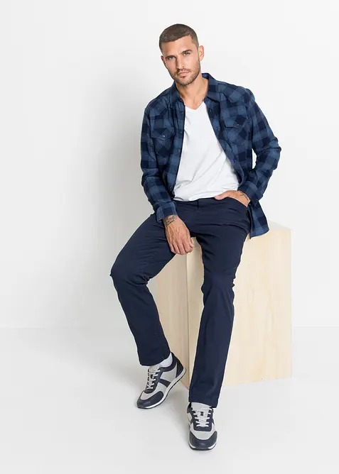 Camicia in flanella di puro cotone, bonprix