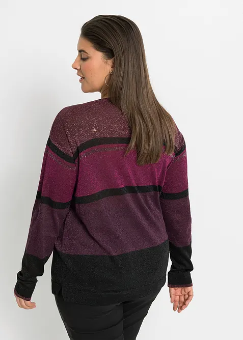 Maglione in filato fine misto viscosa, bonprix
