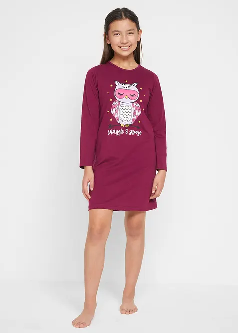 Camicia da notte in puro cotone biologico, bonprix