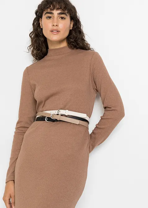 Cinture sottili (set 3 pezzi), bonprix