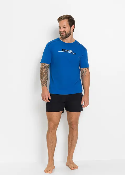 Pigiama estivo con cotone morbido, bonprix