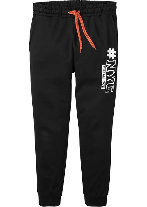 Pantaloni da jogging con poliestere riciclato, bonprix