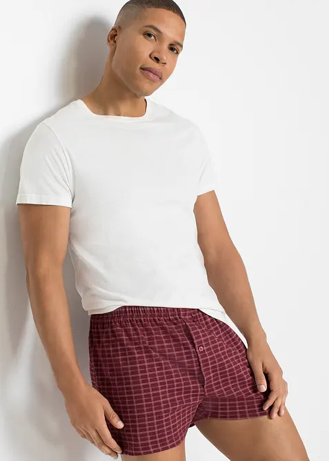 Boxer larghi in jersey di cotone (pacco da 3), bonprix