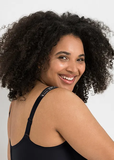 Reggiseno con coppe preformate e spalline imbottite, bonprix