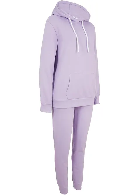 Tuta da jogging con cotone (set 2 pezzi), bonprix
