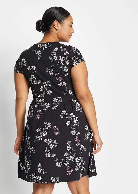 Abito in jersey di misto viscosa, bonprix