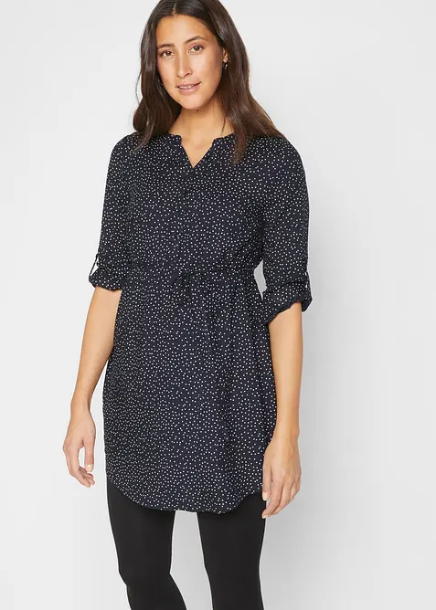 Abito chemisier pr&eacute;maman / da allattamento in viscosa fluente, bonprix