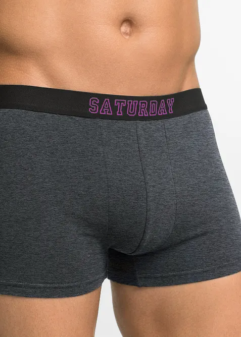 Boxer aderenti con cotone (pacco da 7), bonprix