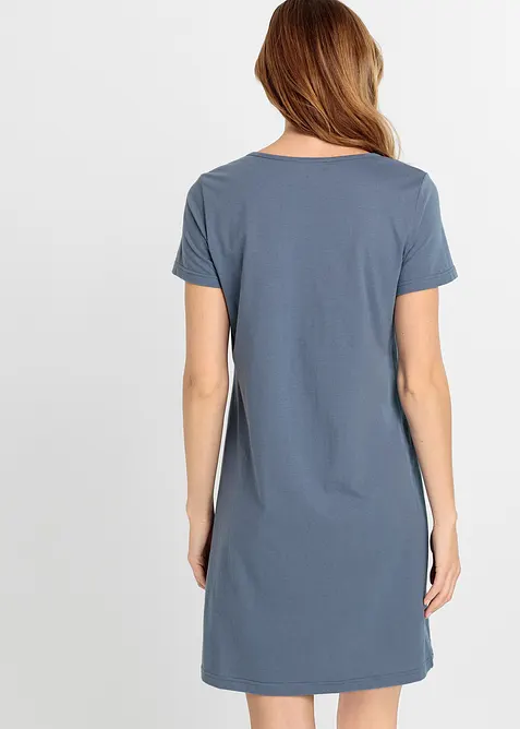 Camicia da notte  corta in puro cotone biologico, bonprix