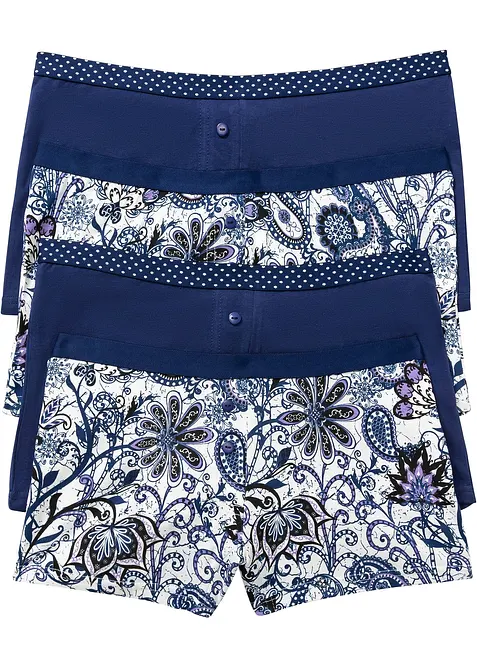 Boxer da donna (pacco da 4), bonprix