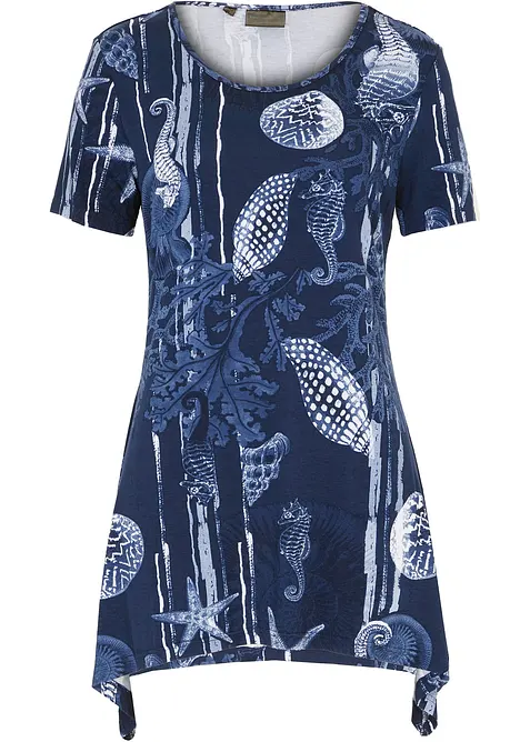 Maglia lunga in misto viscosa morbido, bonprix