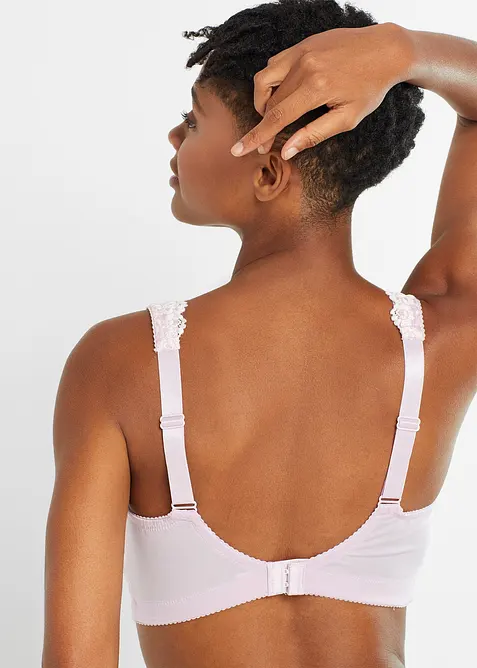 Reggiseno contenitivo senza ferretto con spalline imbottite, bonprix