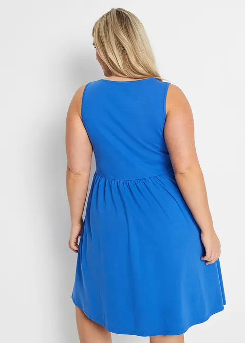 Abito in maglina di puro cotone con tasche, bonprix