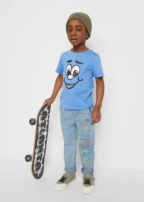 T-shirt con cotone biologico (pacco da 2), bonprix