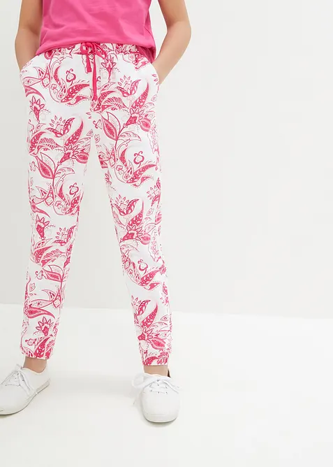 Pantaloni in jersey di puro cotone, bonprix