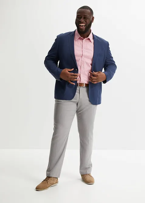 Giacca elegante in misto lino, regular fit, bonprix