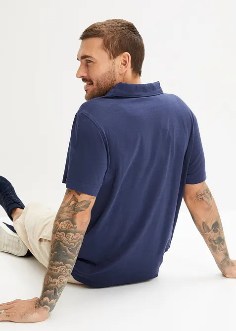 Polo con maniche corte, bonprix