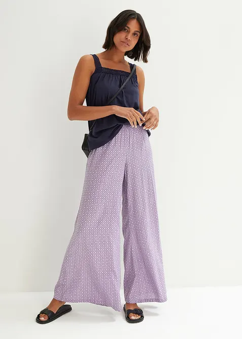 Top ampio con spalline in pizzo, bonprix