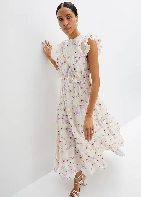 Abito lungo in puro cotone, bonprix