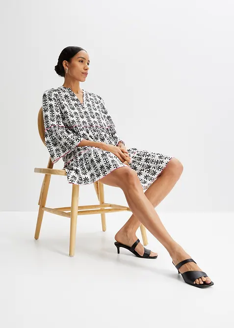 Abito tunica in viscosa fluente, bonprix