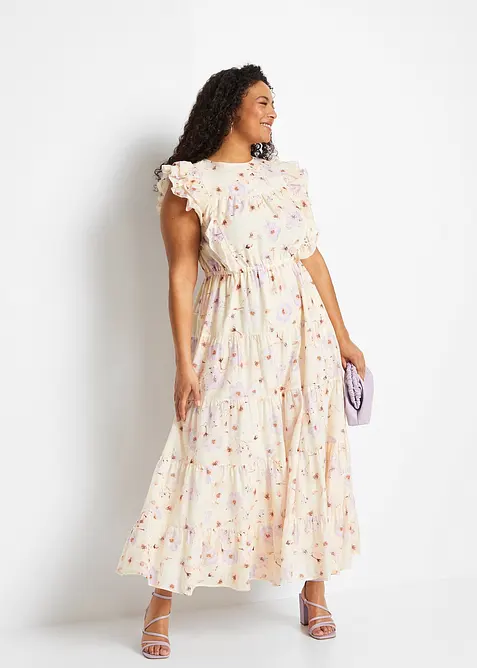 Abito lungo in puro cotone, bonprix