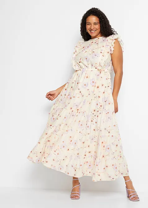 Abito lungo in puro cotone, bonprix