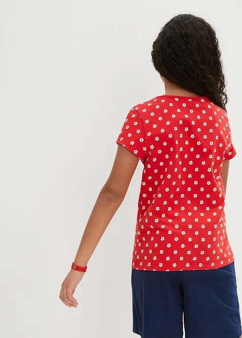 T-shirt in puro cotone biologico (pacco da 2), bonprix