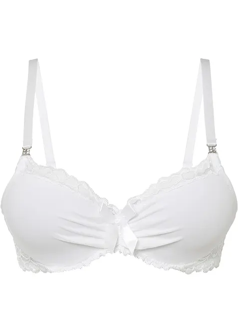 Reggiseno con coppe preformate e poliammide riciclata, bonprix