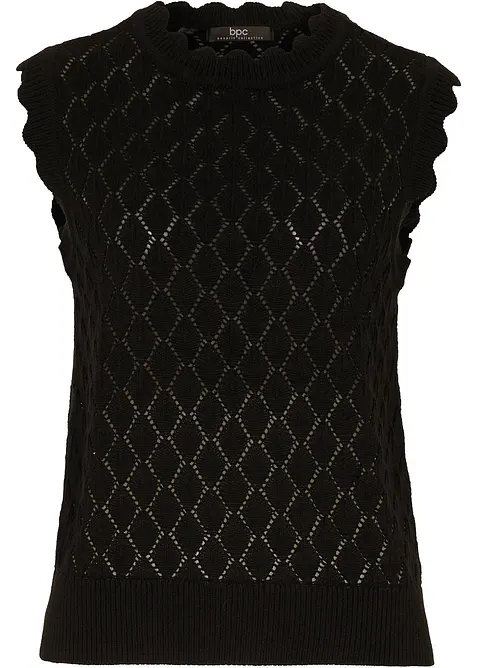 Sottogiacca traforato in misto cotone, bonprix